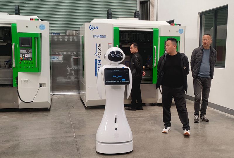 【科梦奇】迎宾机器人小鱼二代：携手壹烁智能，开启厂区智慧服务新篇